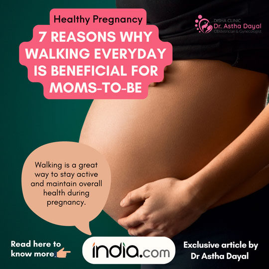 Healthy Pregnancy: 7 Reasons Why Walking Everyday Is Beneficial For Moms-To-Be