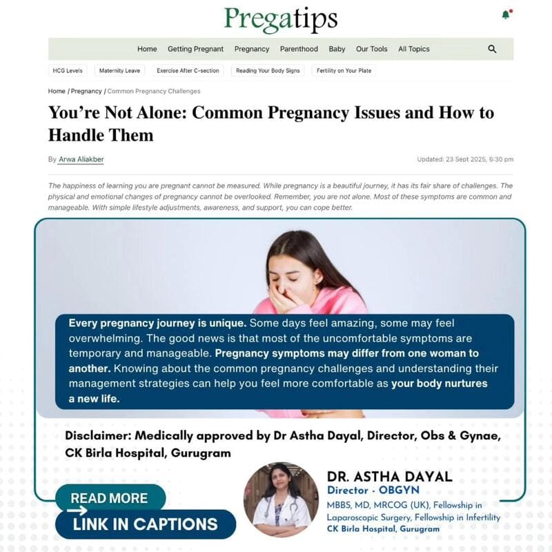Common Pregnancy Issues and How to Handle Them